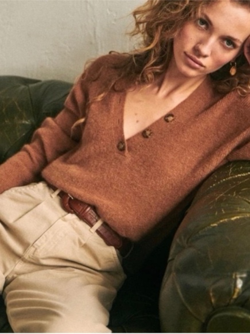 Sezane Willie Alpaca Jumper